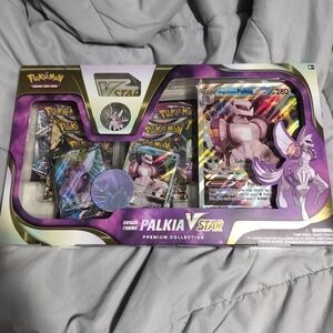 Pokemon Palkia VSTAR Premium Set with Purple and Silver Highlights